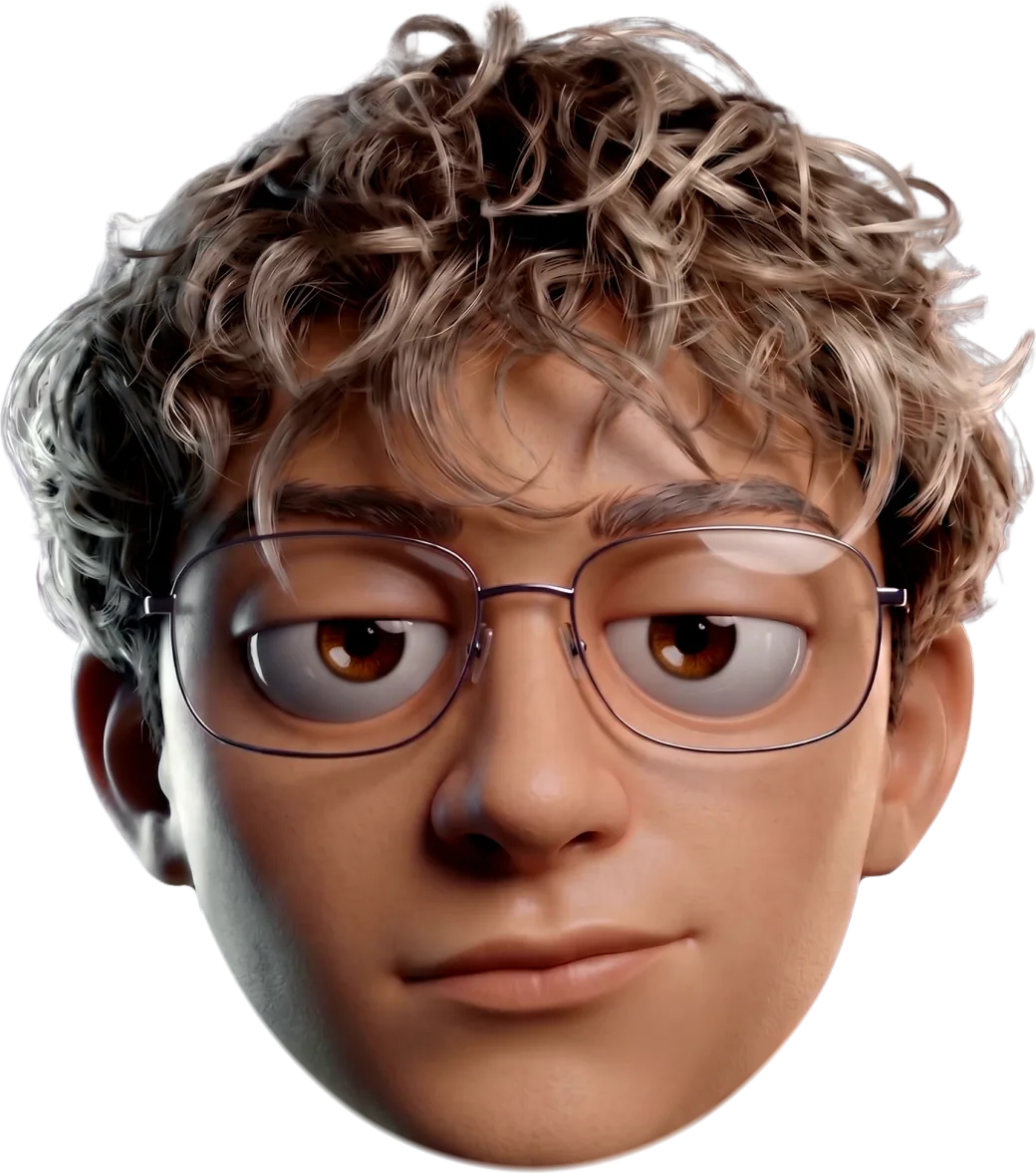 Martin Bednář jako 3D postavička